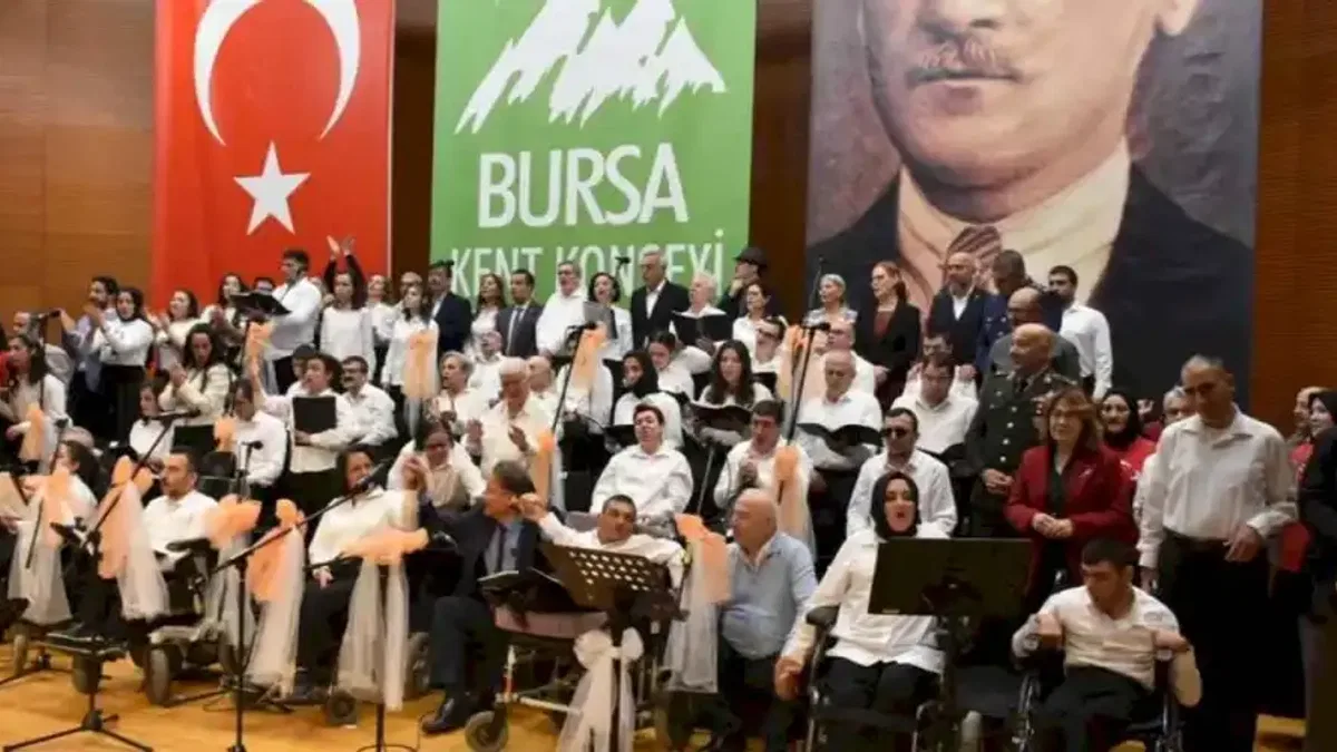 Bursa Kent Konseyi engellilere moral oldu