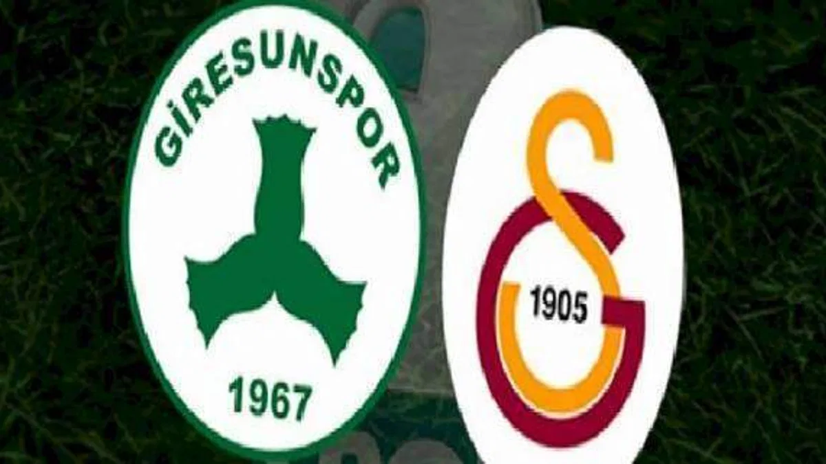Giresunspor Galatasaray maçı CANLI İZLE (Giresunspor-Galatasaray canlı anlatım)
