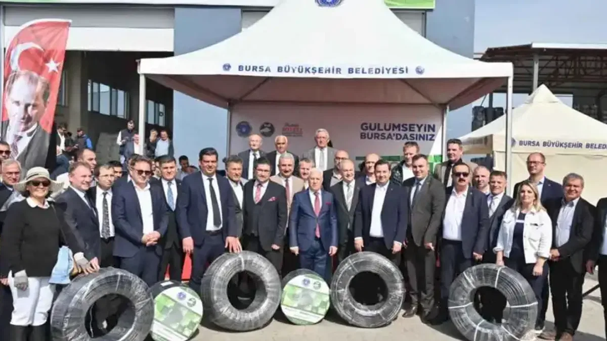 Bursa Büyükşehir’den çiftçiye destek