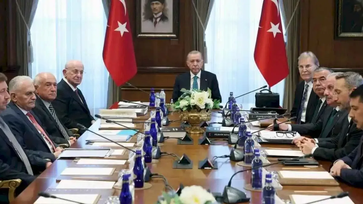 Yüksek İstişare Beştepe'de toplandı