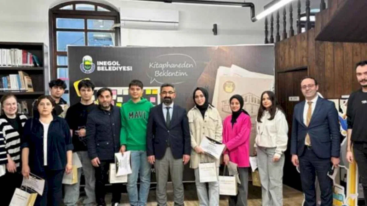 İnegöl'de Nöbetçi Kitaphanelerin ‘En’leri belli oldu