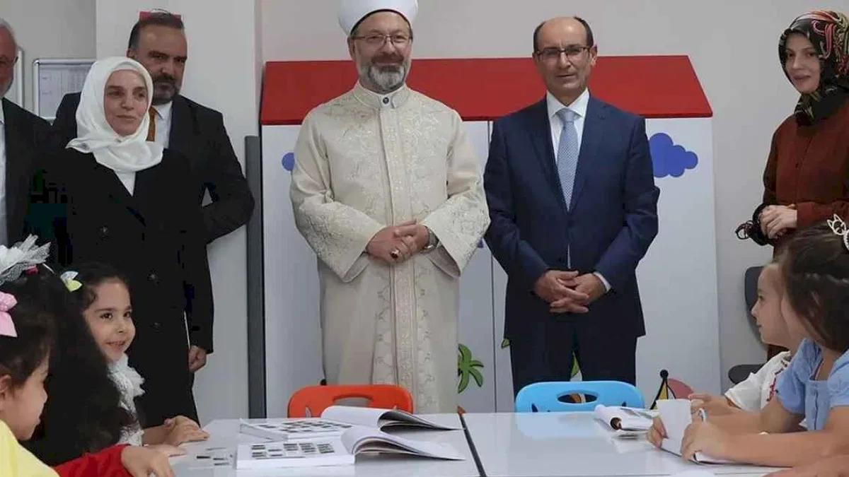Ankara’da Diyanet'ten 4-6 yaş Kur’an kursu açılışı