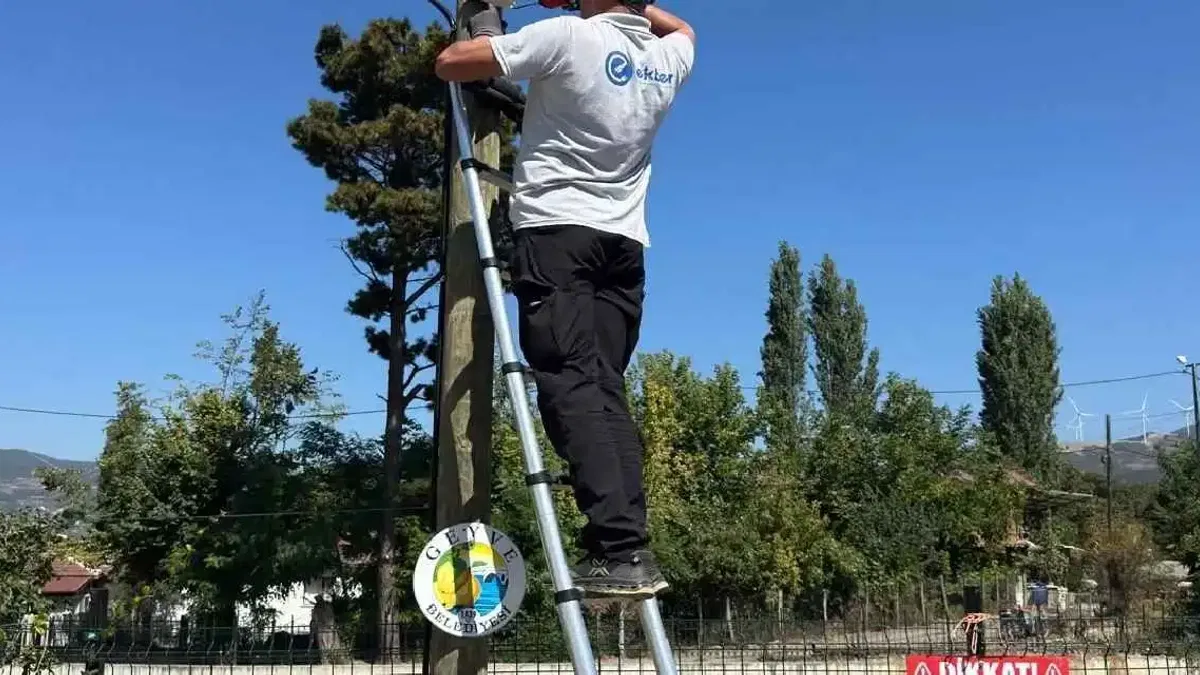 Sakarya Geyve'de parkların kameraları kayda başladı