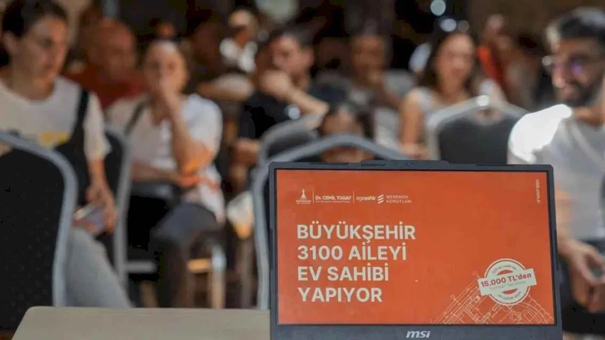 İzmir Büyükşehir'den 'Menemen Konutları'nda ilk adım
