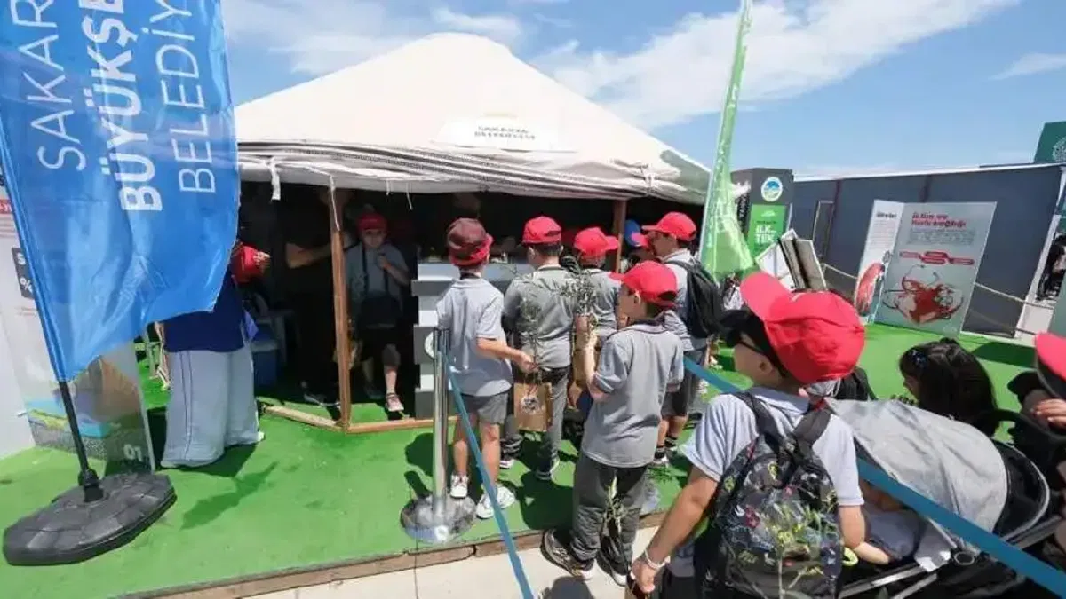 Sıfır Atık Festivali’nde Sakarya standına yoğun ilgi