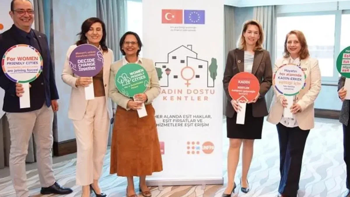 Kadın dostu kentler için 25 belediye birlikte çalışıyor