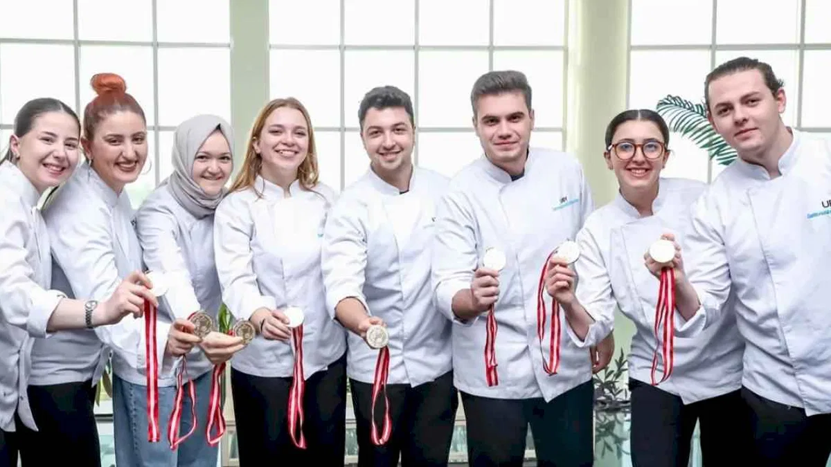 Dokuz Eylül'lü öğrenciler gastronomide madalyaları topladı