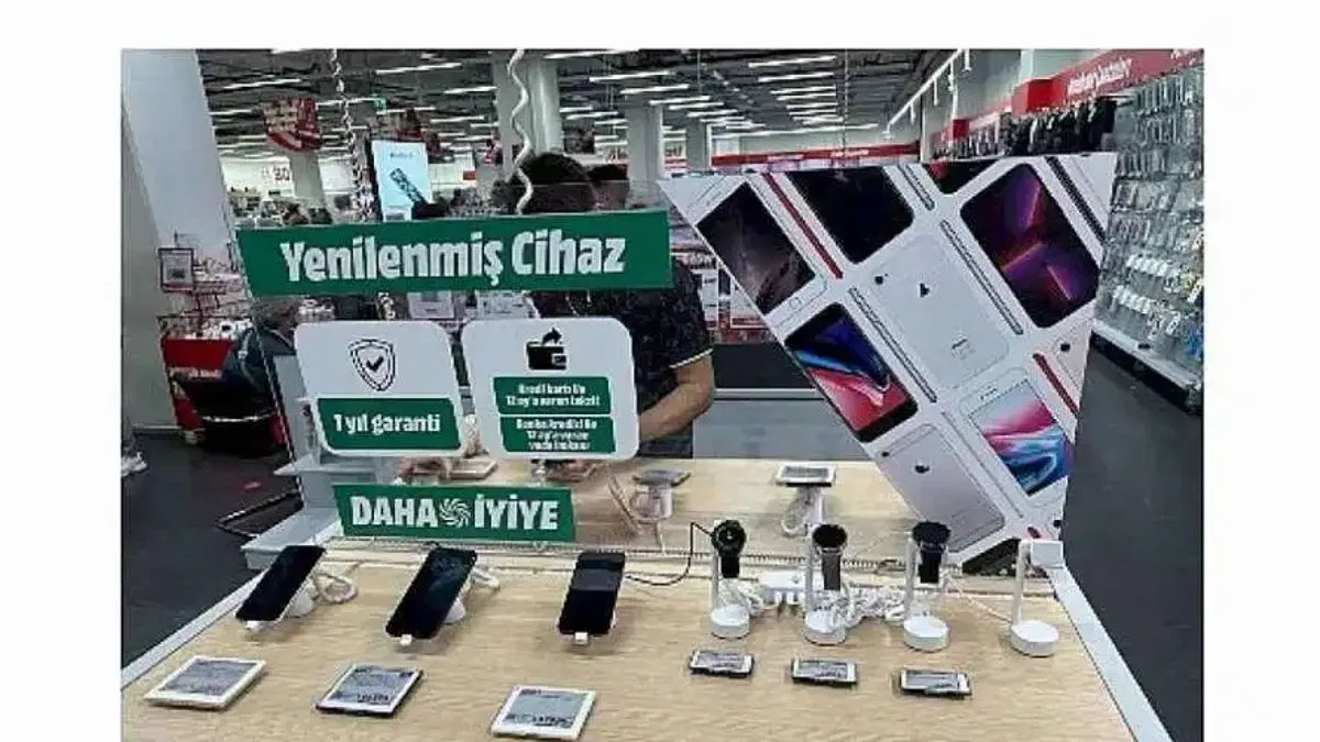 MediaMarkt'ın yenilenmiş telefon hizmetine büyük ilgi: Satış hacmi 6 ayda yüzde 100 arttı