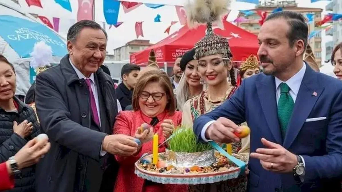 Gaziantep'te Nevruz coşkusu