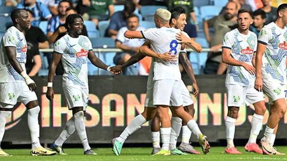 Adana Demirspor 1-2 Çaykur Rizespor (Maç Sonucu) Adana'da kazanan Rizespor