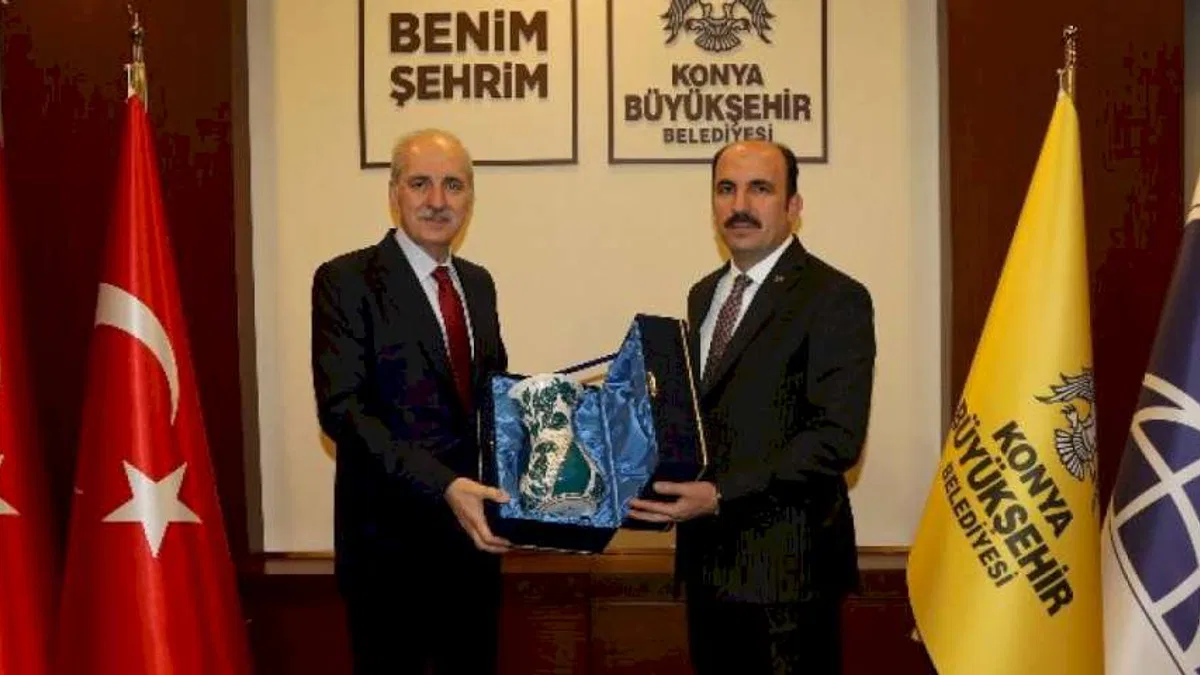 TBMM Başkanı Kurtulmuş'tan Konya'ya nezaket ziyareti