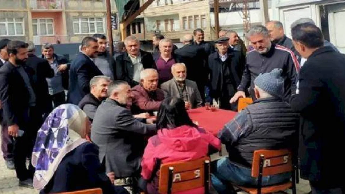 Bilecikli başkanlar Malatya’da afetzedelerle buluştu
