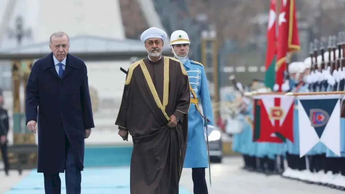Umman Sultanı Ankara'da