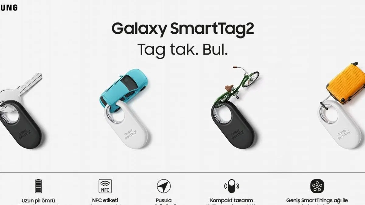 Samsung’dan Yeni Takip Cihazı: Galaxy SmartTag2