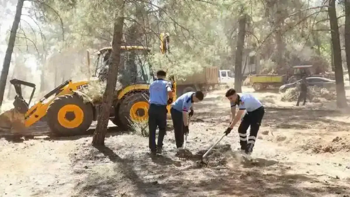 Gaziantep’te orman yangınlarına karşı seferberlik