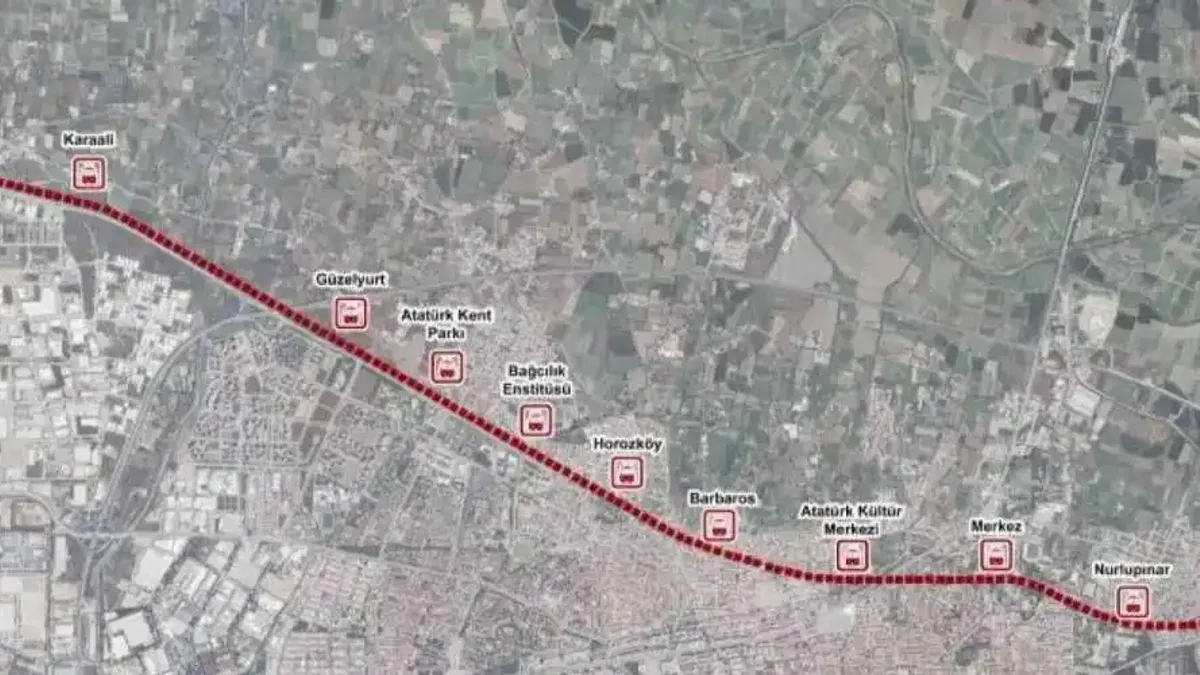 Manisa'ya raylı sistem geliyor