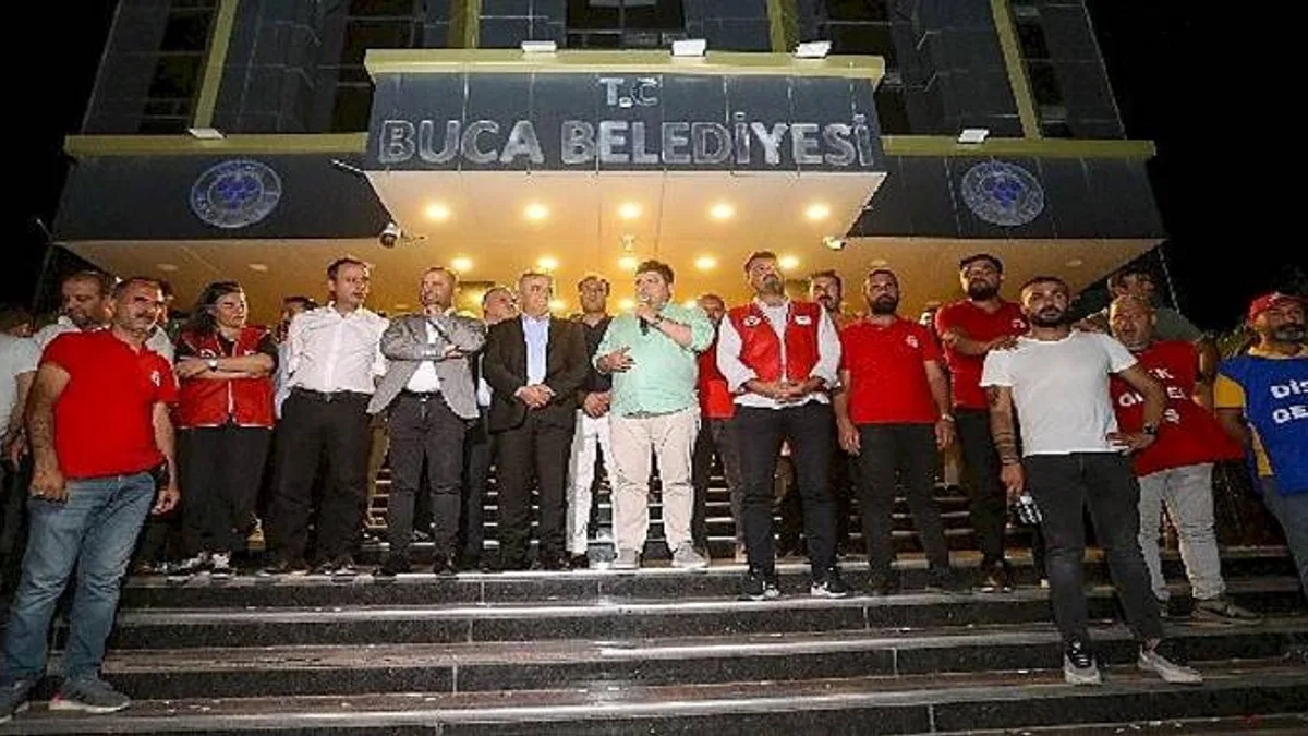 Buca Belediyesi işçilerinin yüzü güldü
