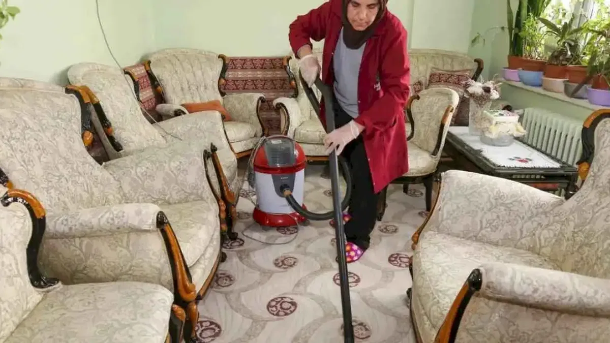 Konya Meram’da büyüklerin yüzleri bu bayram öncesinde de güldü!