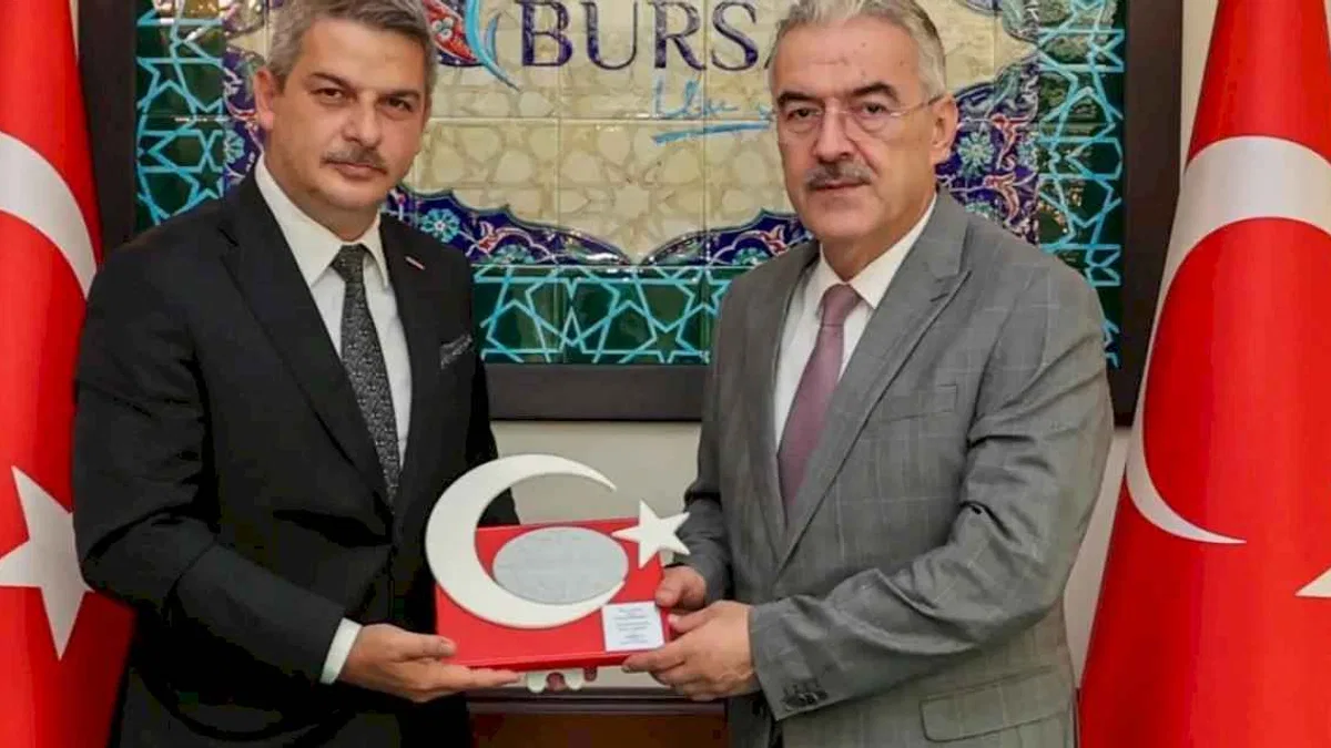 GESİAD'dan Bursa Valisi Ayyıldız'a 34. yıl ziyareti