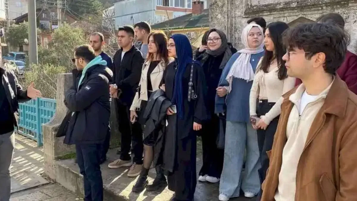 SAÜ’nün uluslararası öğrencileri Sakarya’yı keşfetti