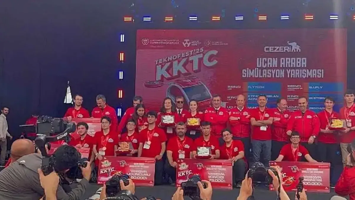 KAPSÜL'ün Desteklediği Takım TEKNOFEST KKTC'de Çifte Ödül Sevinci Yaşadı