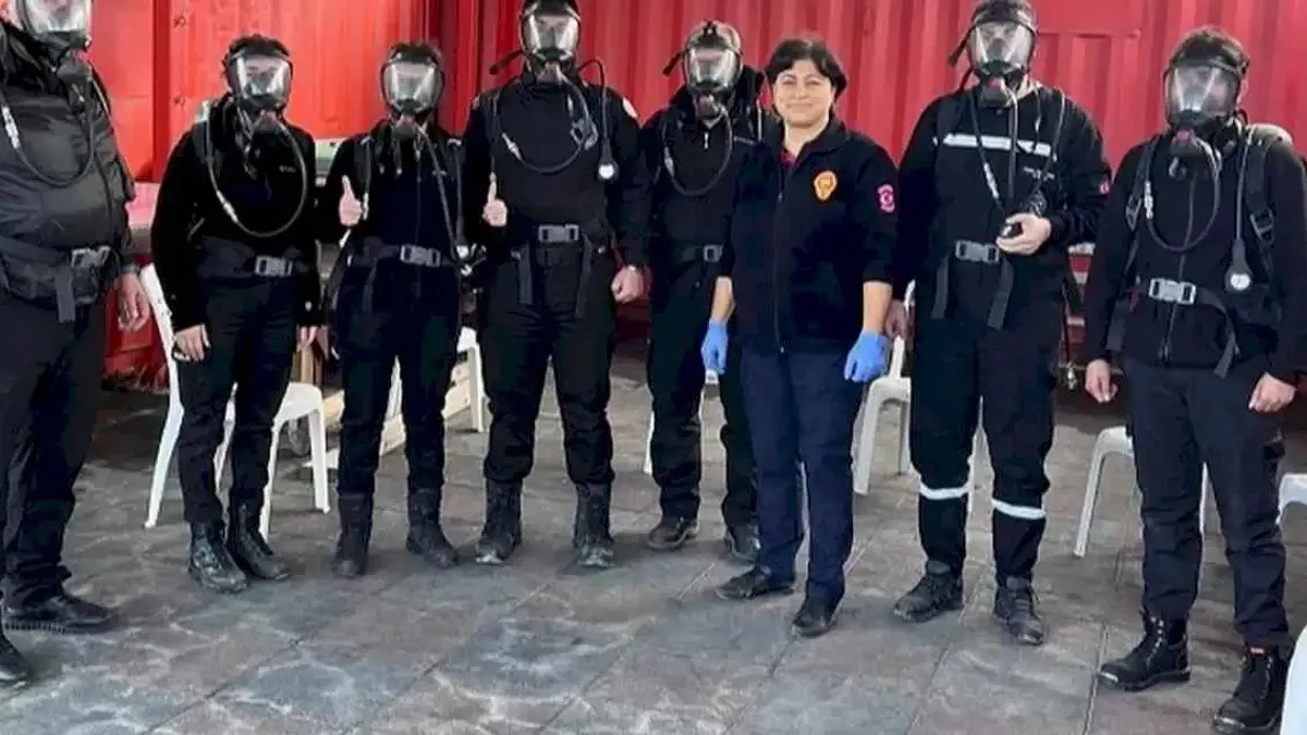 Tuzla Kent Konseyi'ne gönüllü itfaiyecilik eğitimi