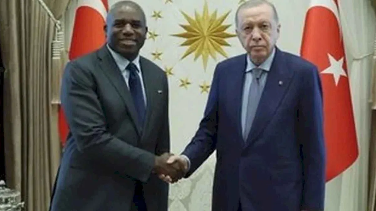 Cumhurbaşkanı Erdoğan, İngiltere Dışişleri Bakanı'nı kabul etti