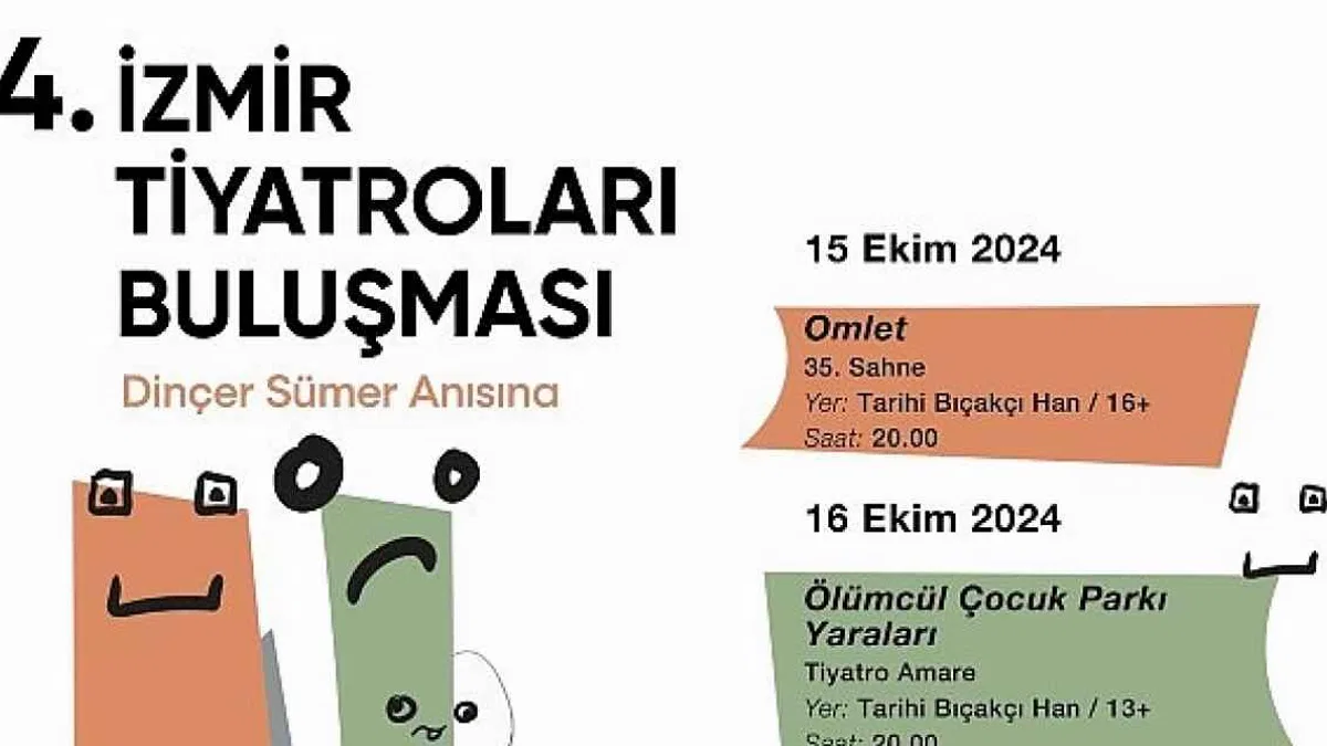 İzmir Tiyatroları Buluşması başlıyor