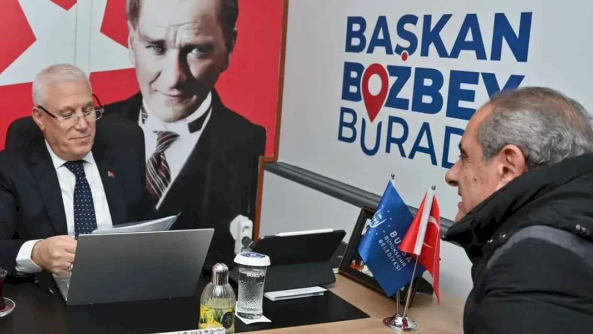 Başkan Bozbey makamını Mudanya'ya taşıdı