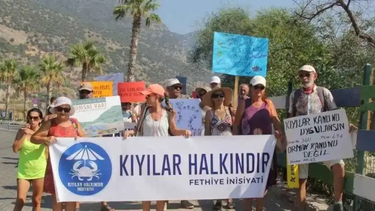 Kıyılar Halkındır İnisiyatifi Ölüdeniz’den seslendi
