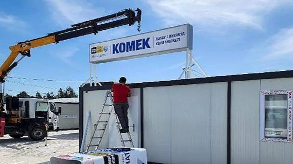 Konya Büyükşehir Hatay'da KOMEK Açıyor