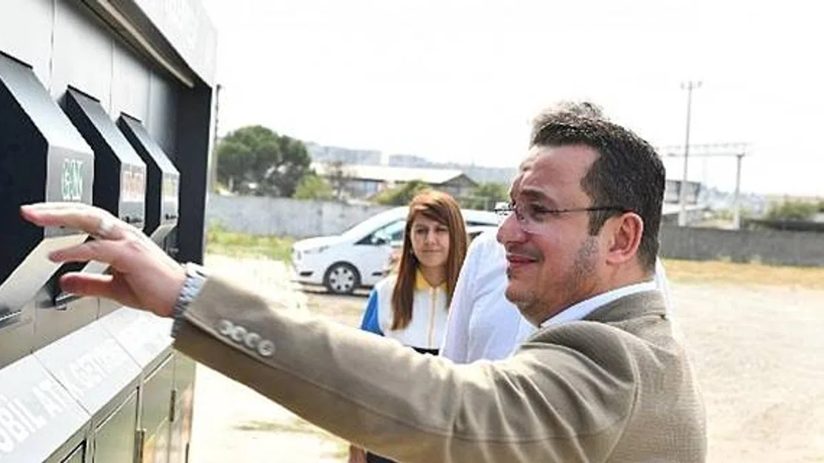 Mustafakemalpaşa'ya Mobil Atık Merkezi kazandırıldı
