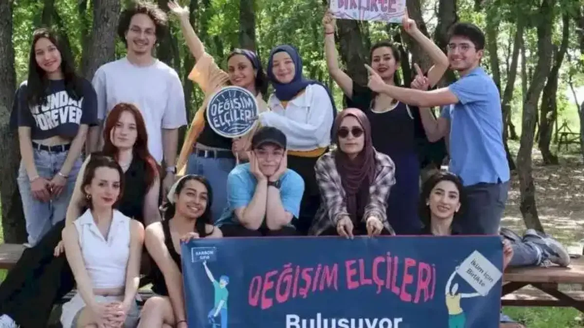 Samsun’un gençleri çevre için ses yükseltti! Değişim Elçileri Bafra’da buluştu