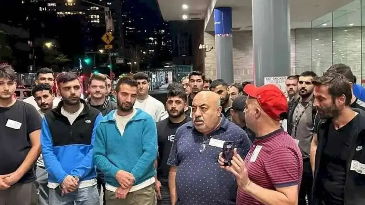 New York’ta Türk pedicabçı gözaltında fenalaştı!