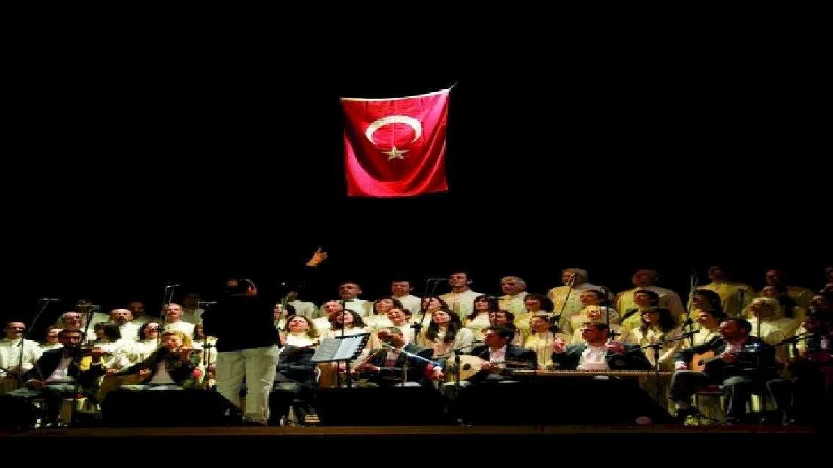 Medeniyetler Korosu'ndan dayanışma konseri