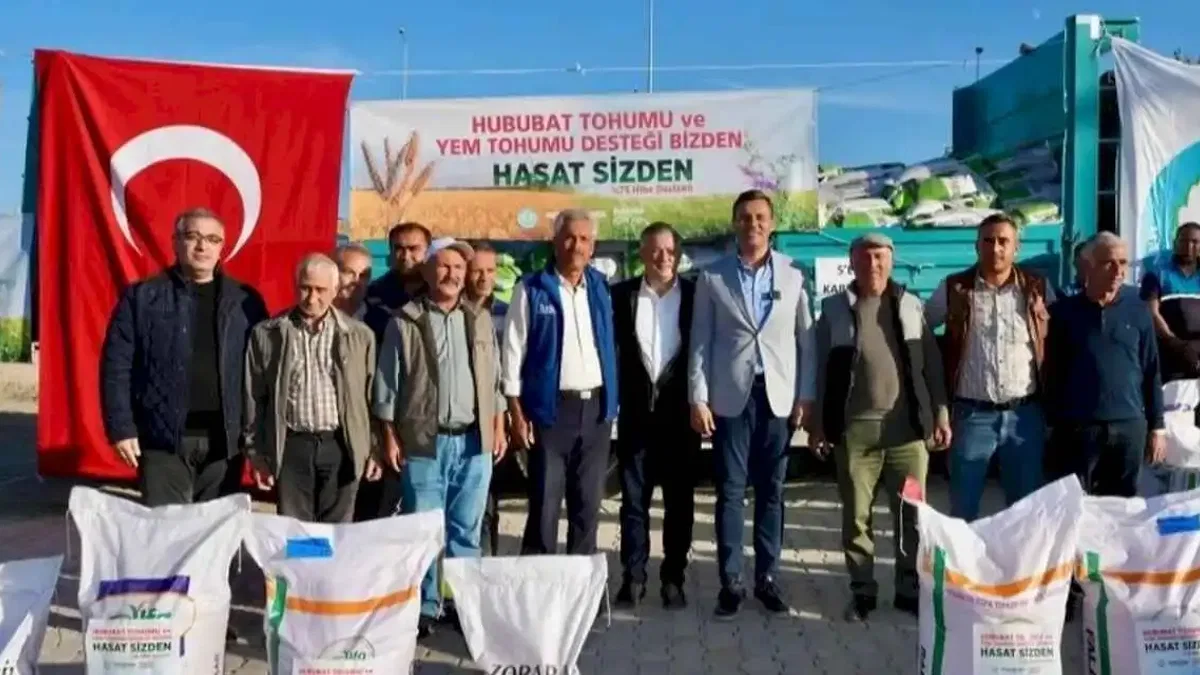 Manisa'da 564 ton tohum üreticilere ulaştı