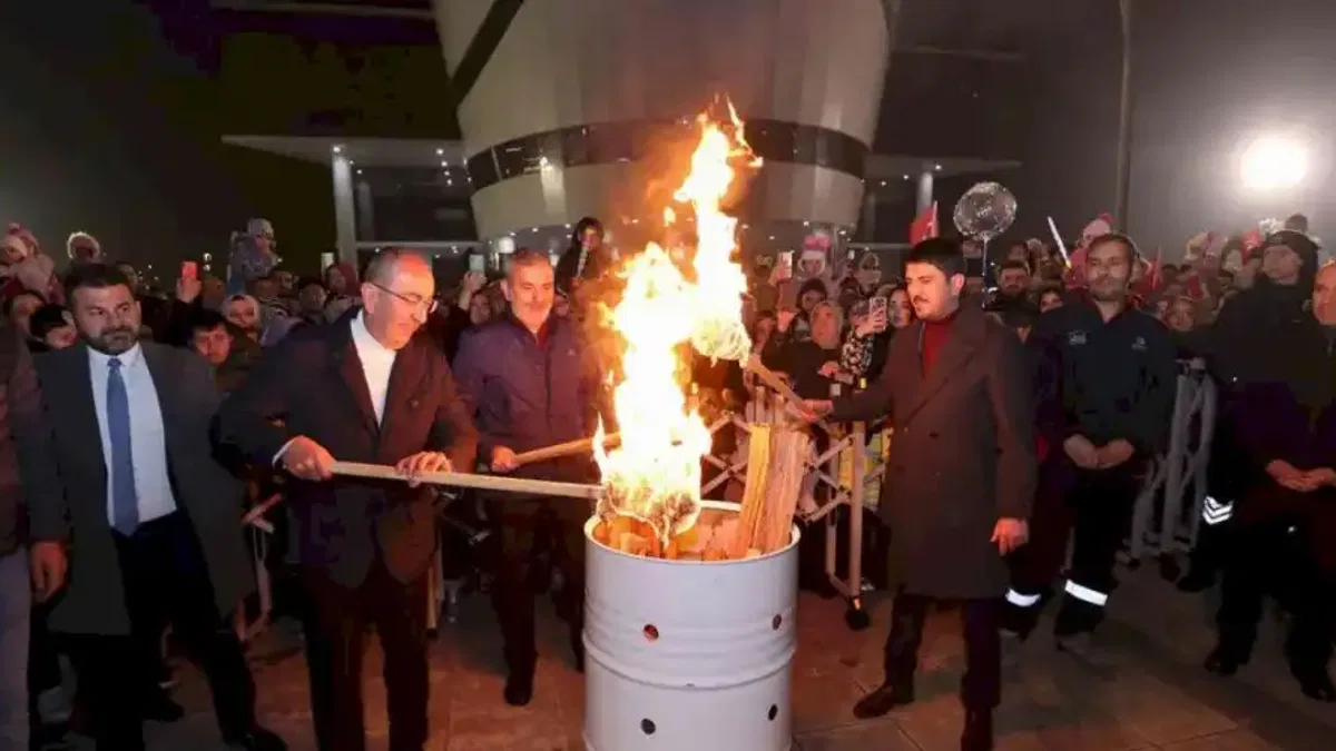 Konya Meram'da fener alayı coşkusu
