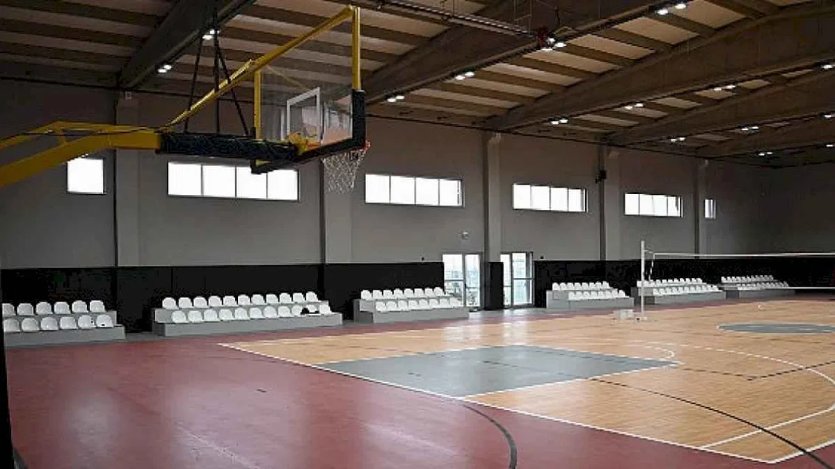 Selçuklu Belediyesi Selçuklu Fen Lisesi Kapalı Spor Salonu tamamlandı