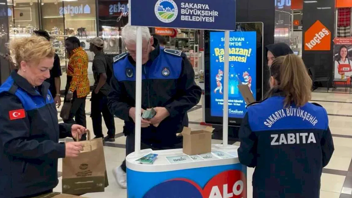 Sakarya Büyükşehir tüketicileri hem uyardı, hem bilinçlendirdi