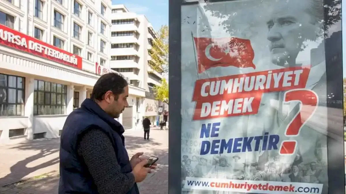 Bursa Büyükşehir'den Cumhuriyet coşkusuna yenilikçi proje