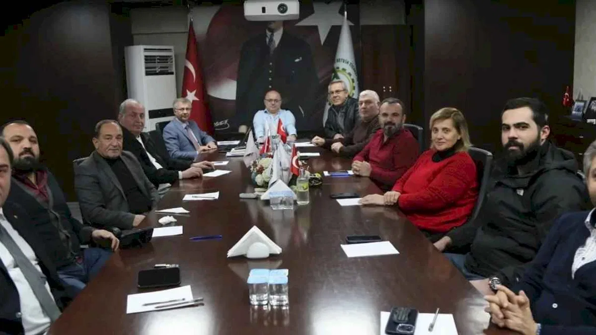 Artvin Ticaret ve Sanayi Odası 2024 yılının son meclis toplantısını gerçekleştirdi