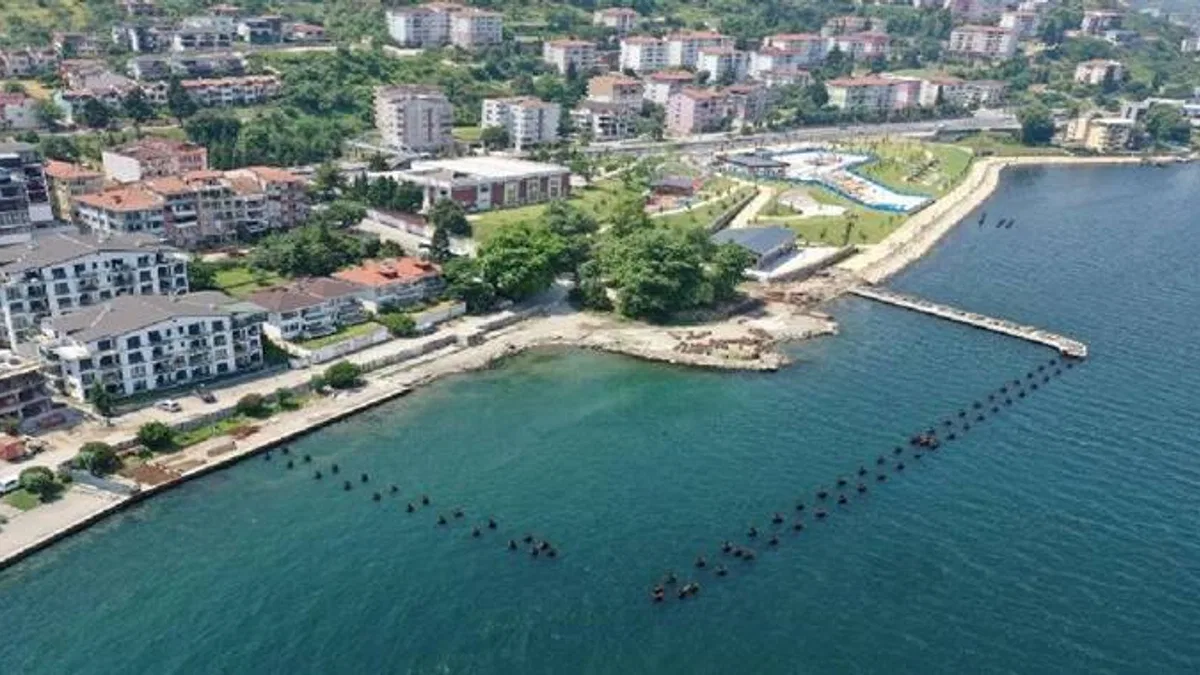 Değirmendere çekek yerinde hummalı çalışma