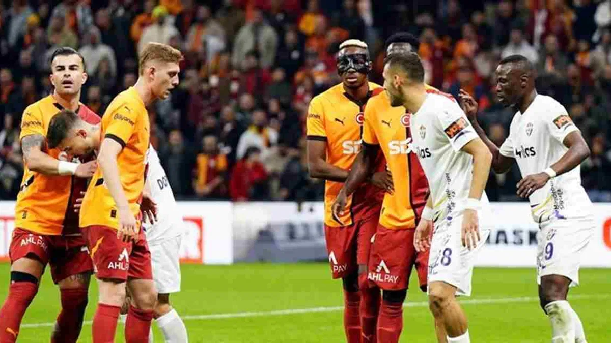Galatasaray 2-2 ikas Eyüpspor (Maç Sonucu) Aslana Eyüpspor çelmesi!