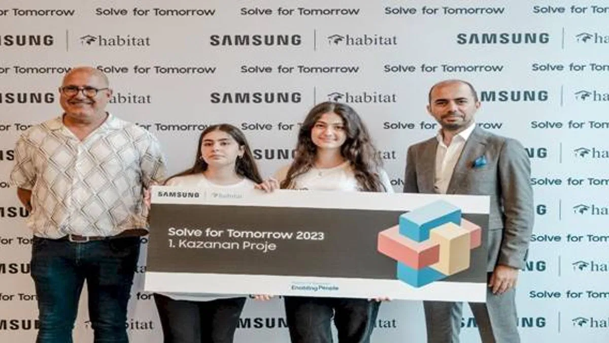 Samsung ve Habitat Derneği’nin “Solve for Tomorrow” Programında Kazananlar Açıklandı