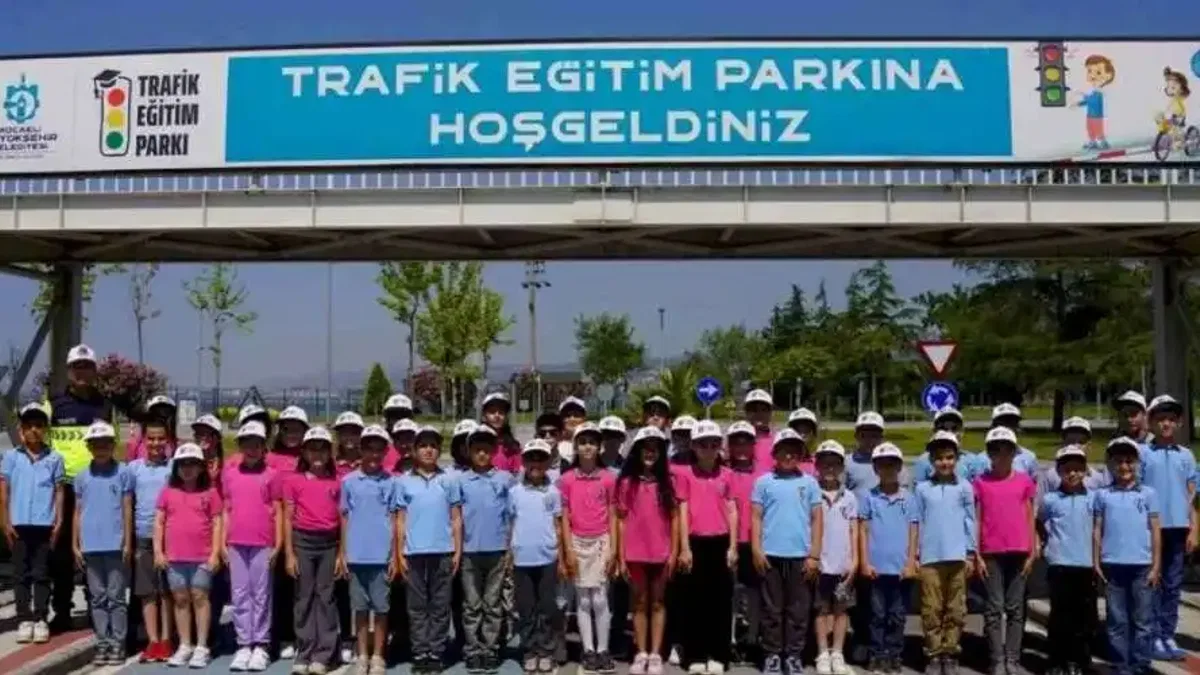 Kocaeli’nde trafik bilinci küçük yaşta başlıyor