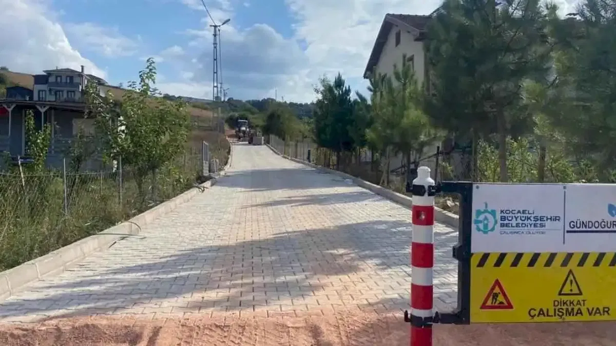 Kocaeli kırsalının yol kalitesi Büyükşehir'le artıyor