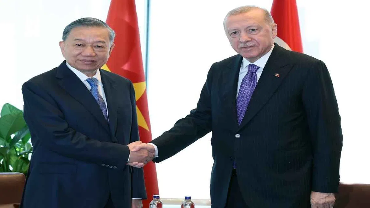 Cumhurbaşkanı Erdoğan, Vietnam Devlet Başkanı ile görüştü