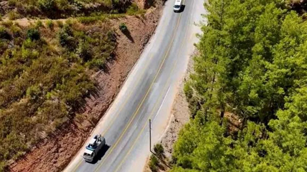 Mersin Büyükşehir’den Anamur’a Avrupa standartlarında yol hizmeti