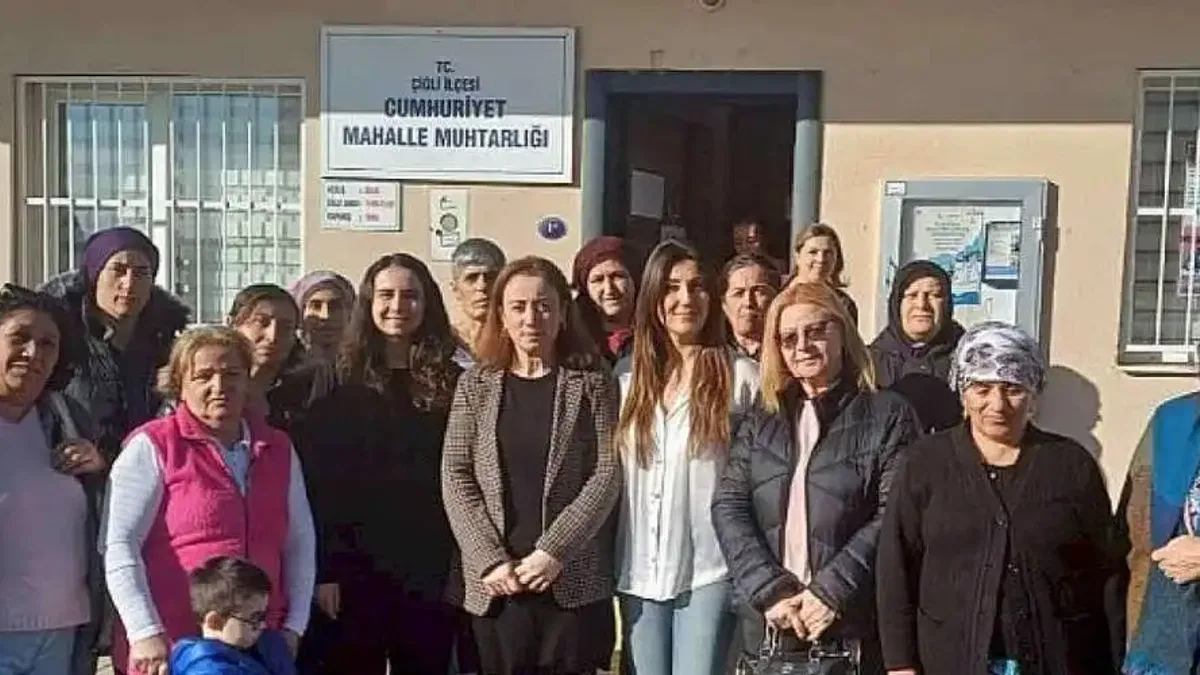 Çiğli Belediyesi'nden Kadın Sağlığına Destek: 'Mahalle Buluşmaları' Devam Ediyor