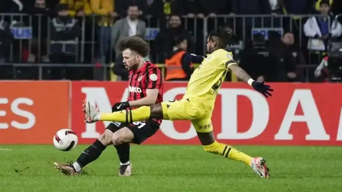 Gaziantep FK 0-1 Fenerbahçe (Maç Sonucu)